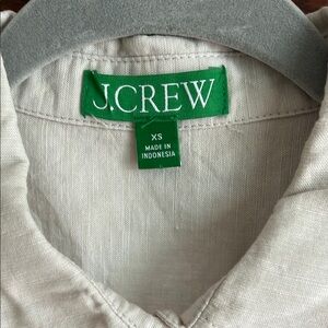 J. Crew Light Beige Beach coverup XS